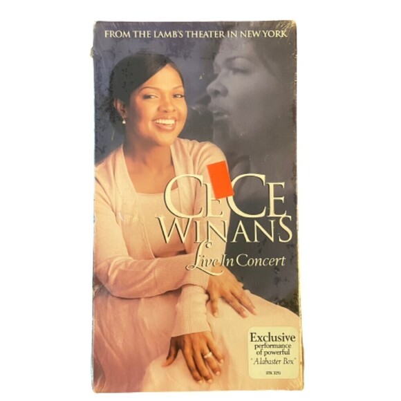CeCe Winans - Live In Concert Lamb's Theater NY (VHS, 2000) Brand New Sealed - Picture 1 of 4
